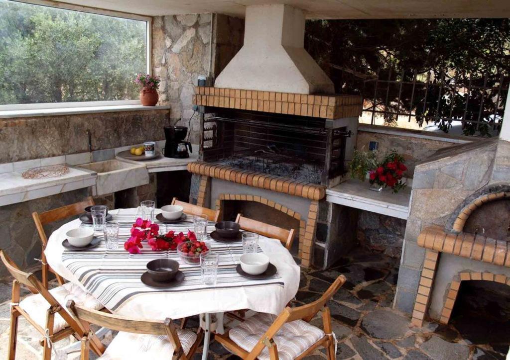 Blue Diamond Villa Schinias Exterior photo